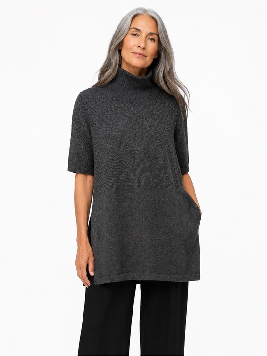 Eileen Fisher Sweaters - Eileen Fisher Merino Wool Turtleneck Sweater Tunic